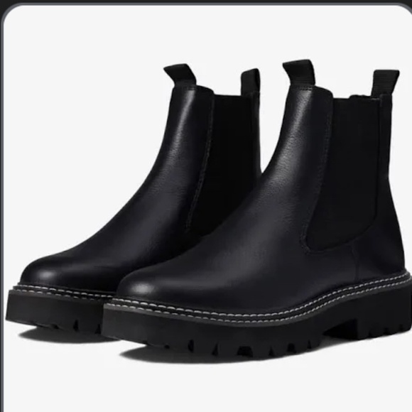 Dolce Vita Chelsea Black Boots 9 Women - Picture 1 of 9